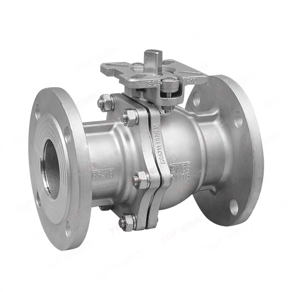 國標高平臺法蘭球閥