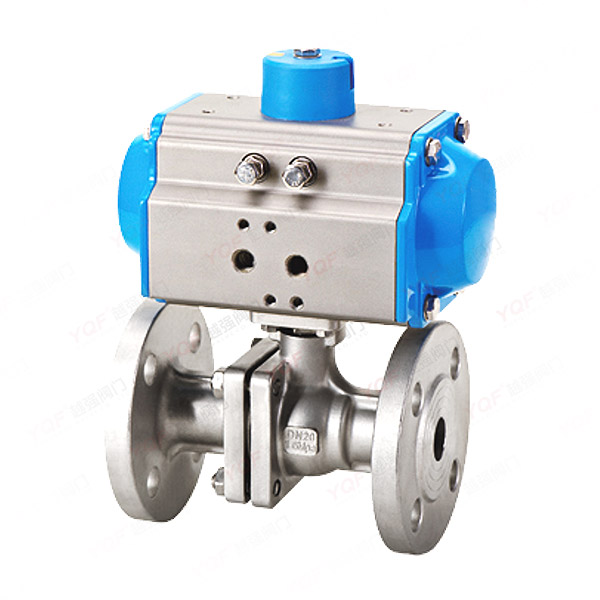 氣動法蘭球閥