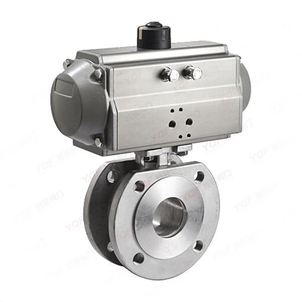 氣動意大利薄型對夾球閥